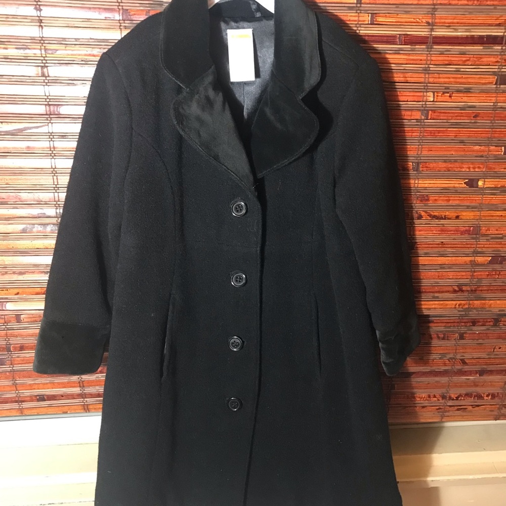 Gymboree Black Wool Peacoat